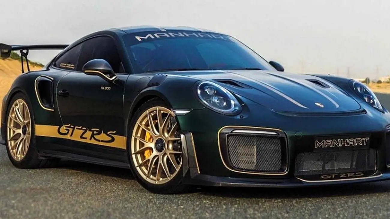 پورشه ۹۱۱ GT2 RS منهارت ۱۰۰۰ اسب بخار قدرت تولید می‌کند