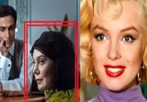 آرام جعفری با گریم جدیدش، مریلین مونرو ایرانی شد!
