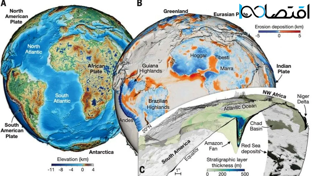 دانشمندان با دقیق‌ترین مدل زمین‌شناسی، 100 میلیون سال گذشته زمین را به نمایش گذاشتند [تماشا کنید]