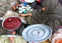 رسپی سس عجیب و غریب بندری ها با خاک و ماهی 