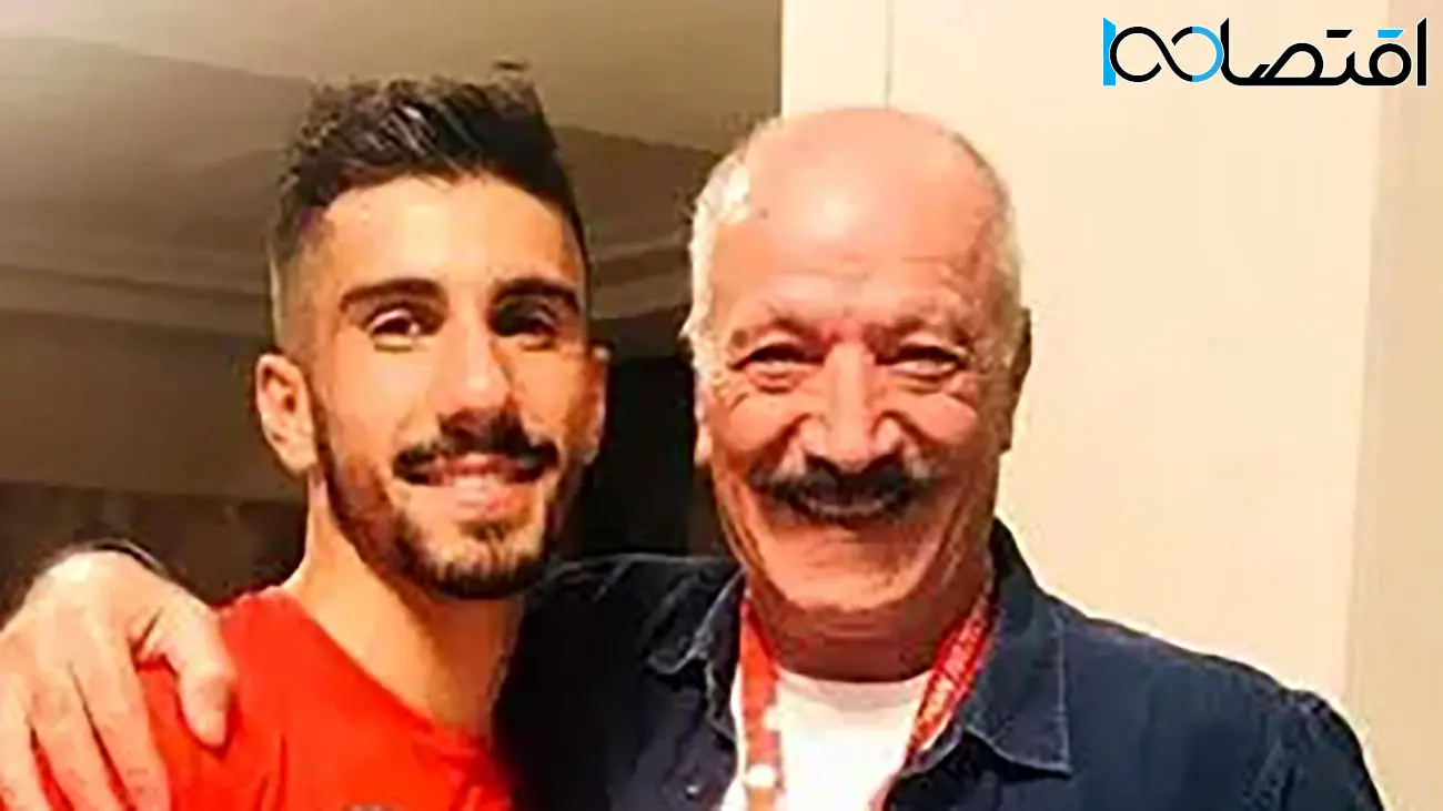 اولین عکس از مزار مرحوم سعید راد با پرچم پرسپولیس