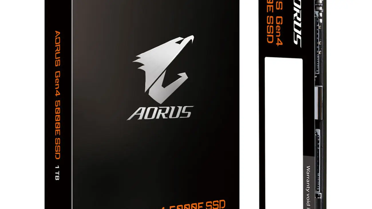 رونمایی گیگابایت از درایو SSD نسل چهار AORUS Gen4 5000