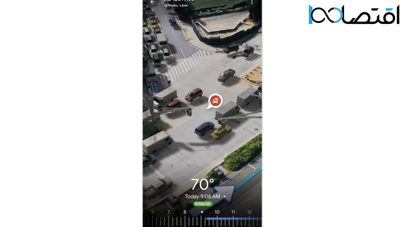 گوگل مپ مسیر‌ها را با هوش مصنوعی و به طور سه بعدی شبیه‌سازی خواهد کرد!