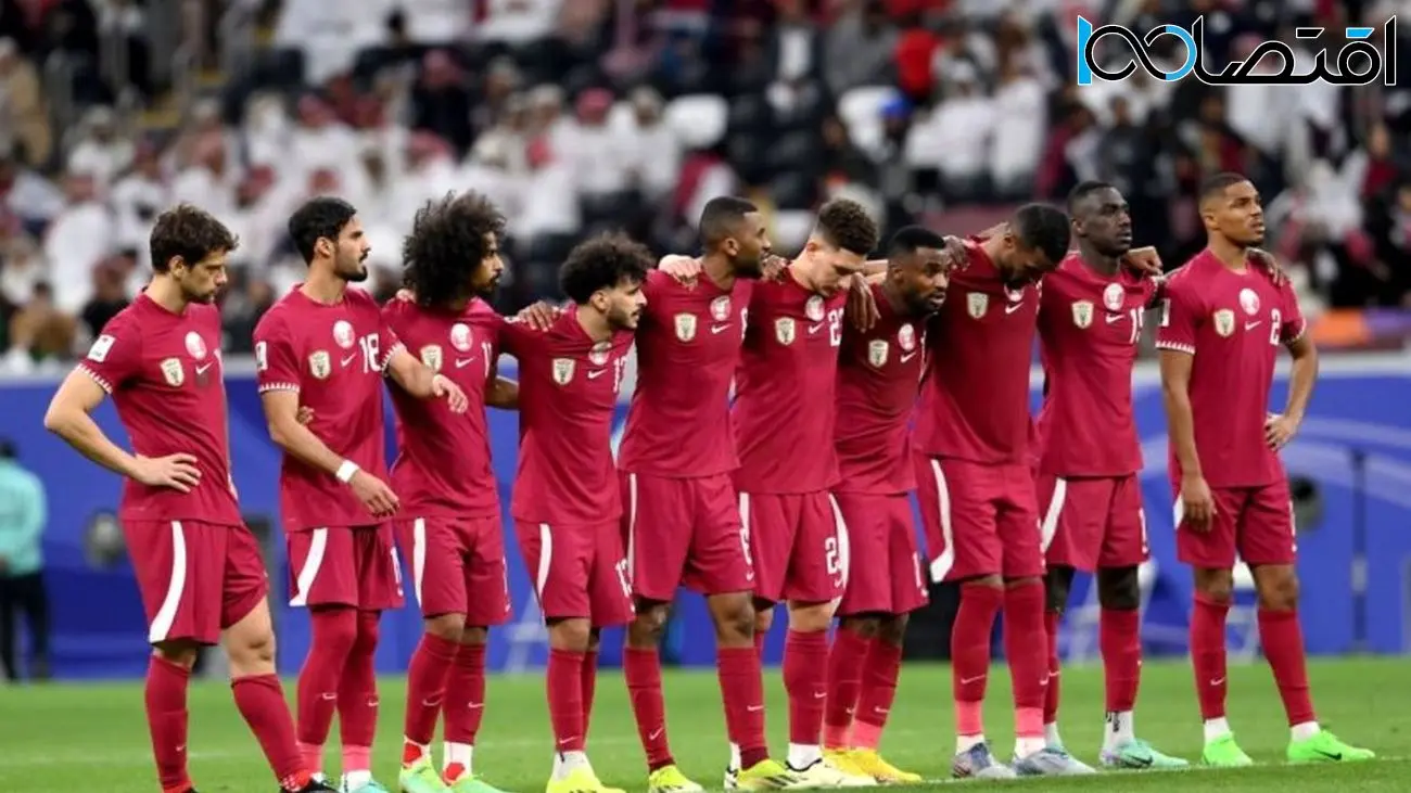 فیلم منفور خوشحالی عبدالکریم حسن در بازی قطر بر ایران / دل مردم خون شد!