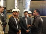 بازدید مدیرعامل شرکت فولاد مبارکه اصفهان از کارخانه نورد لوله کوثر صنعت اسپادانا